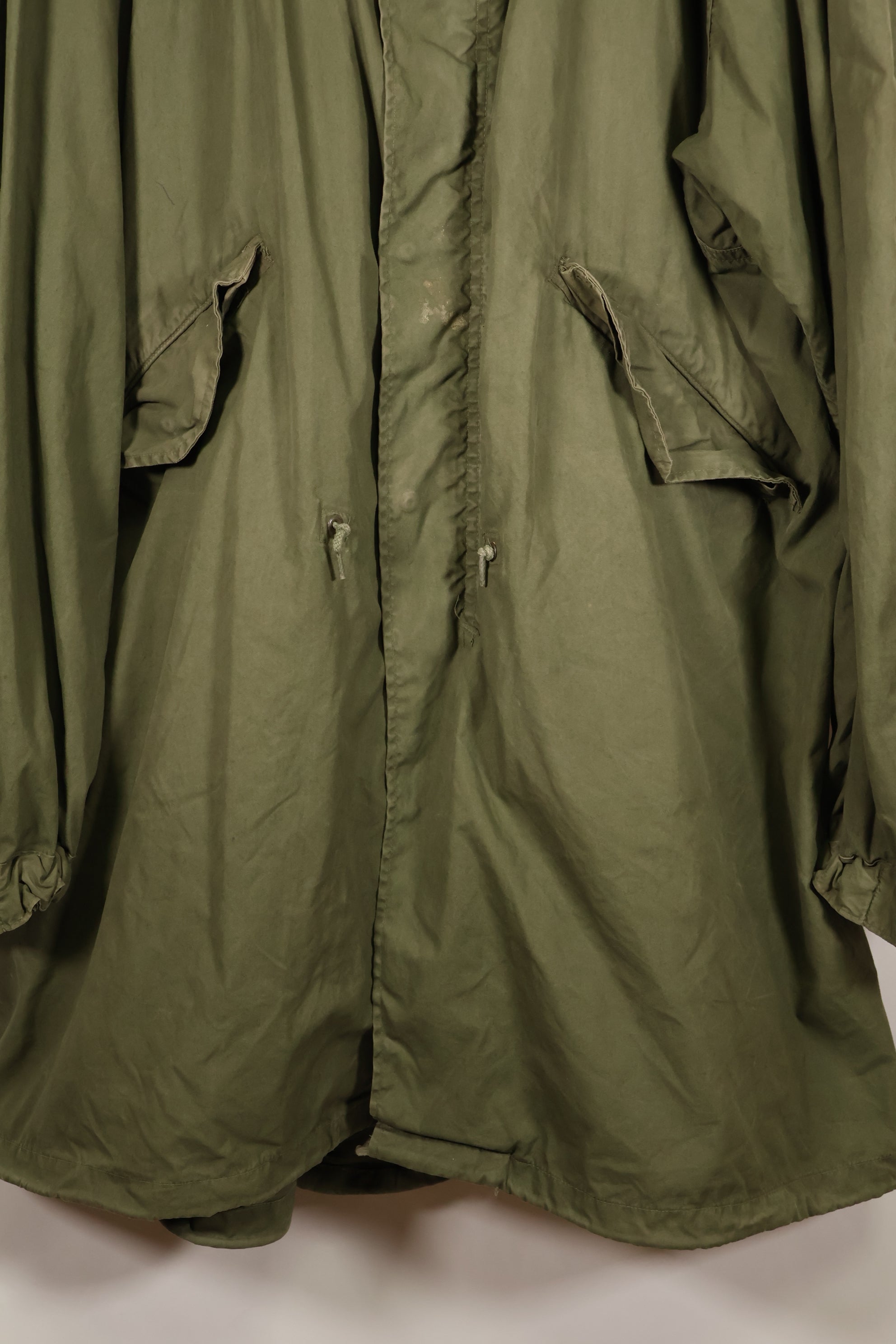 1982 Contract LARGE M65 Field Parka Fishtail Parka, used, shell only.