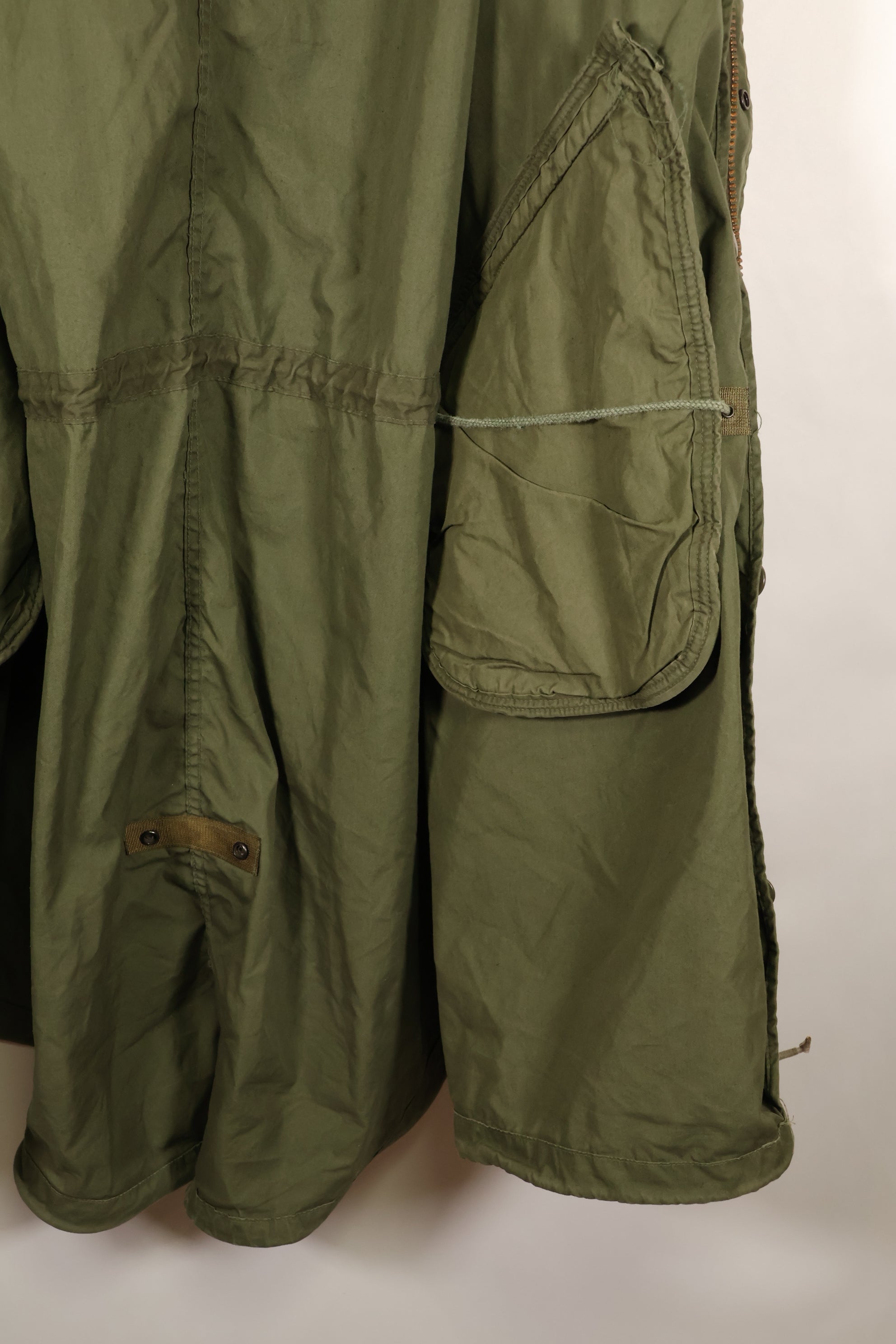 1982 Contract LARGE M65 Field Parka Fishtail Parka, used, shell only.