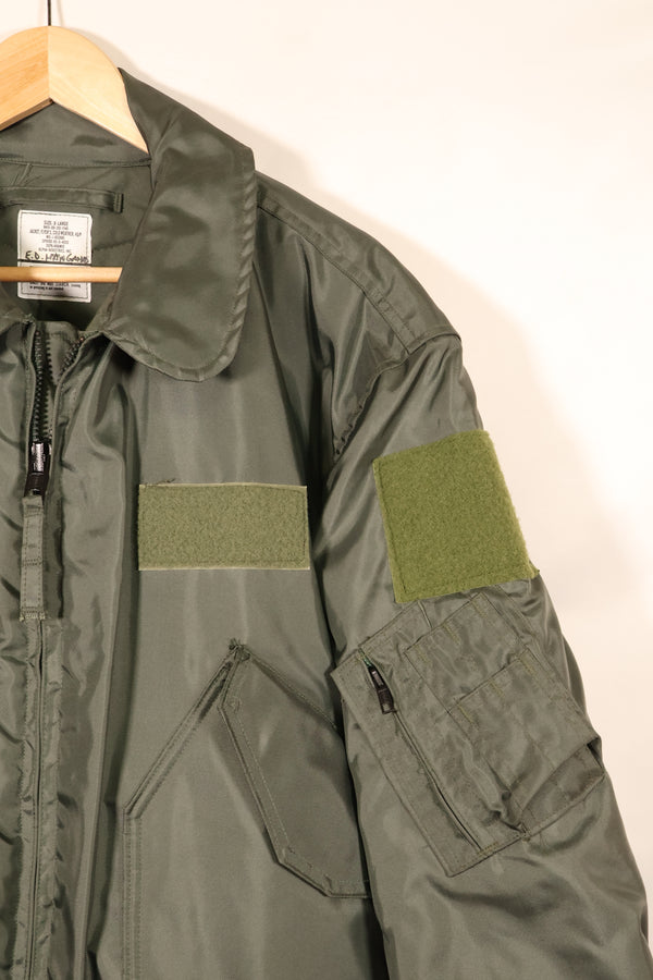 1995年契約　X-LARGE　アメリカ空軍　USAF　CWU-45P　コールドウェザーフライトジャケット　中古品
