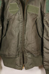 1988 Contract LARGE USAF CWU-36P Flight Jacket Light Zone Used