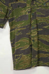 1970's Tiger Stripe Shirt with Late War Pattern Patch, used.