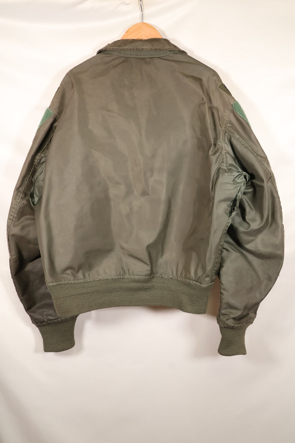 1988 Contract LARGE USAF CWU-36P Flight Jacket Light Zone Used