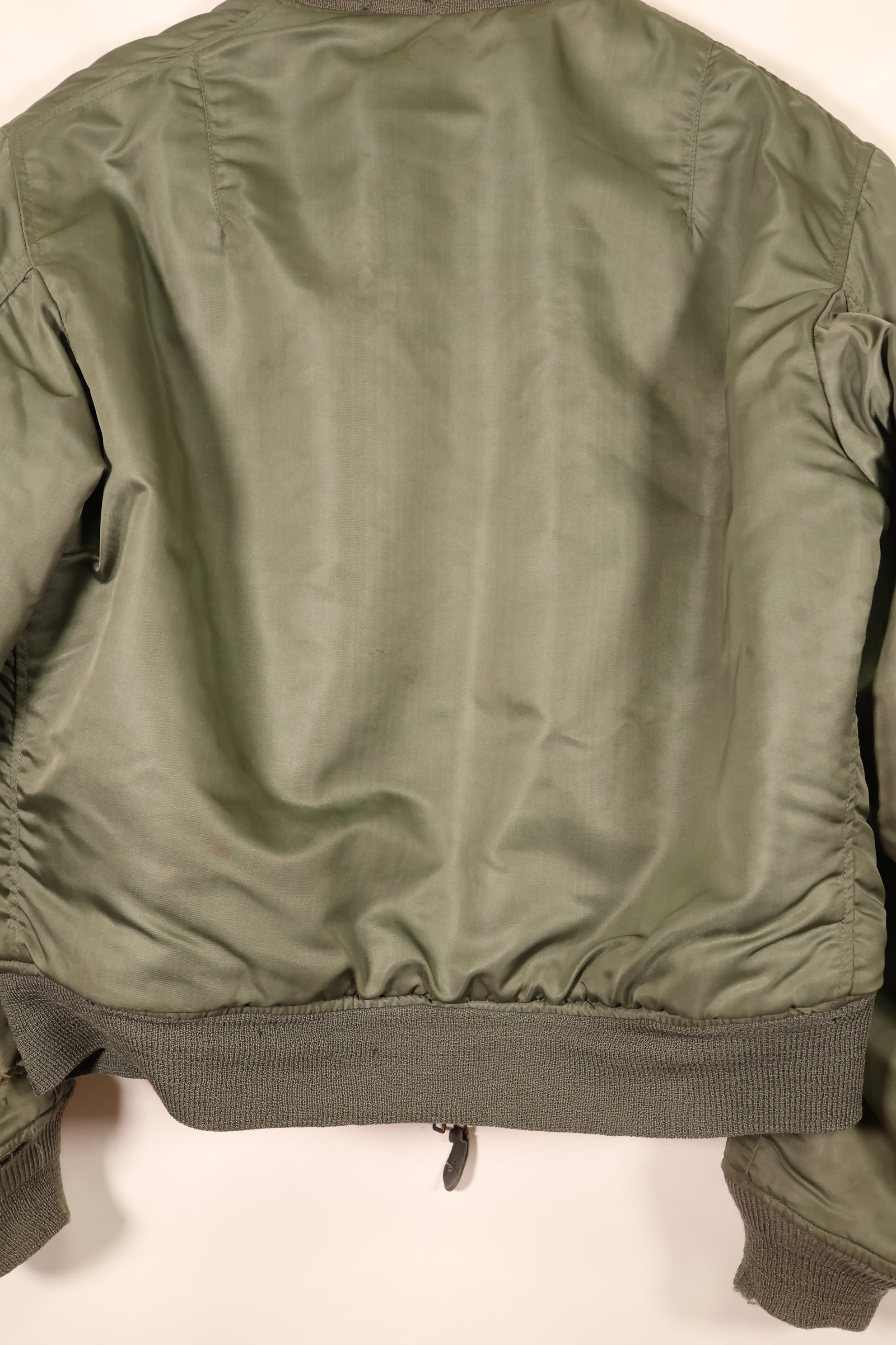 1970 Contract, MEDIUM, U.S. Air Force (USAF), MA-1 Flight Jacket, Good Condition, Used