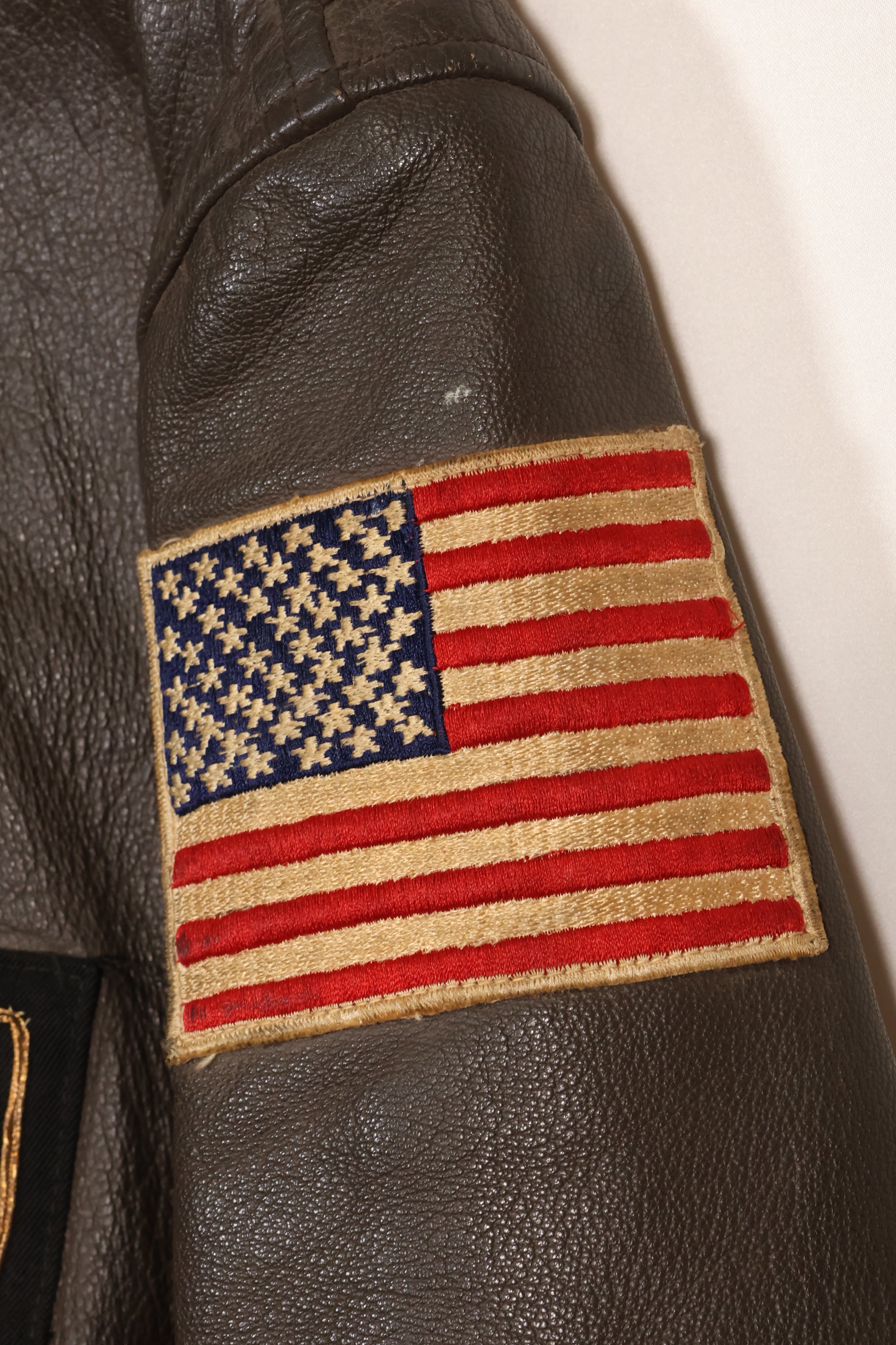 1968 contract size 42 US Navy G-1 flight jacket FAIRECONRON ONE used