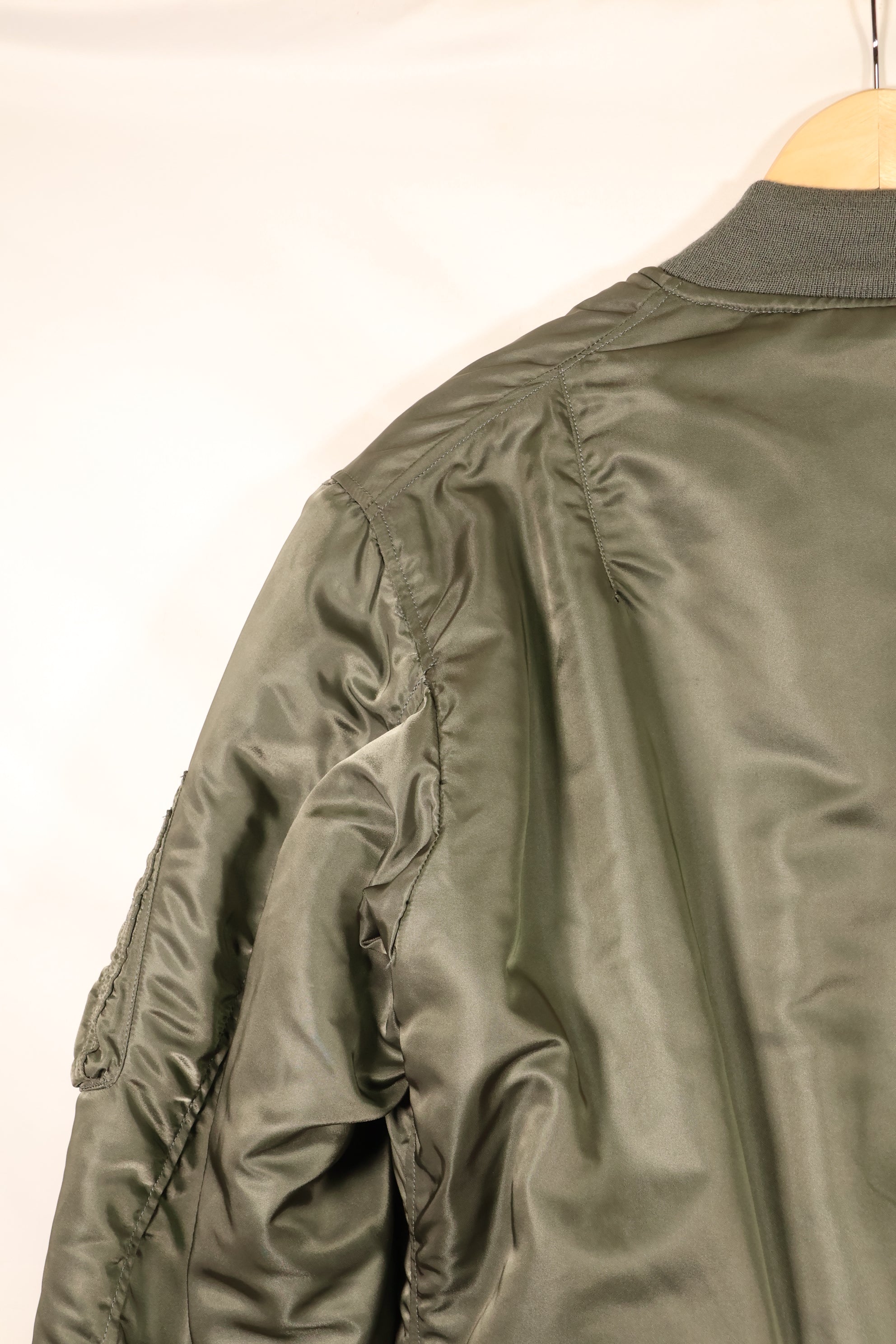 1966 Contract, LARGE, U.S. Air Force (USAF), MA-1 Flight Jacket, Virtually Unused, Good Condition