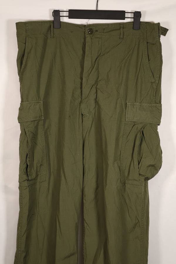 Real 2nd Model Jungle Fatigue Pants Large-Regular, almost unused, with leg ties