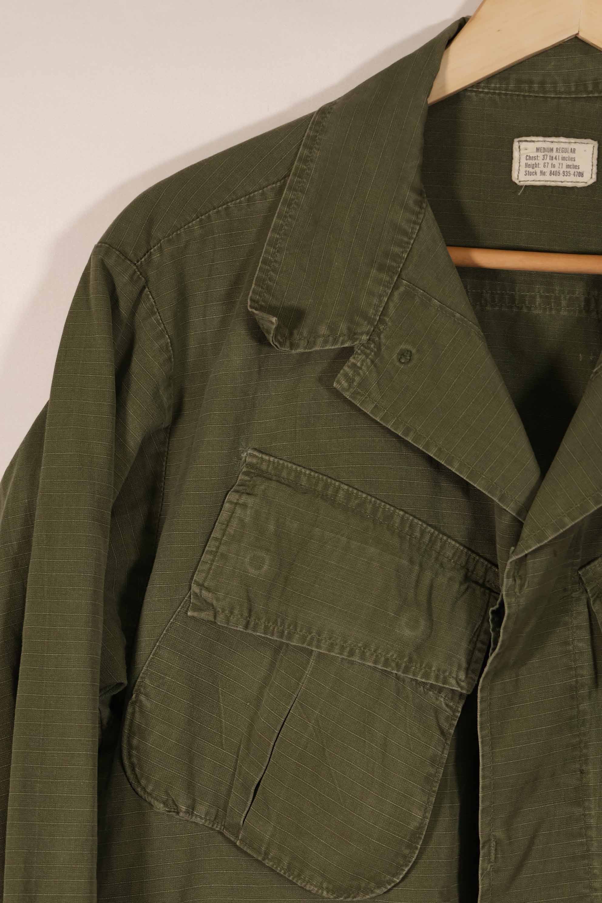 Real 1969 4th Model Jungle Fatigue Jacket M-R Used