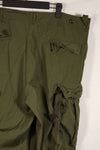 Real 2nd Model Jungle Fatigue Pants Large-Regular, almost unused, with leg ties