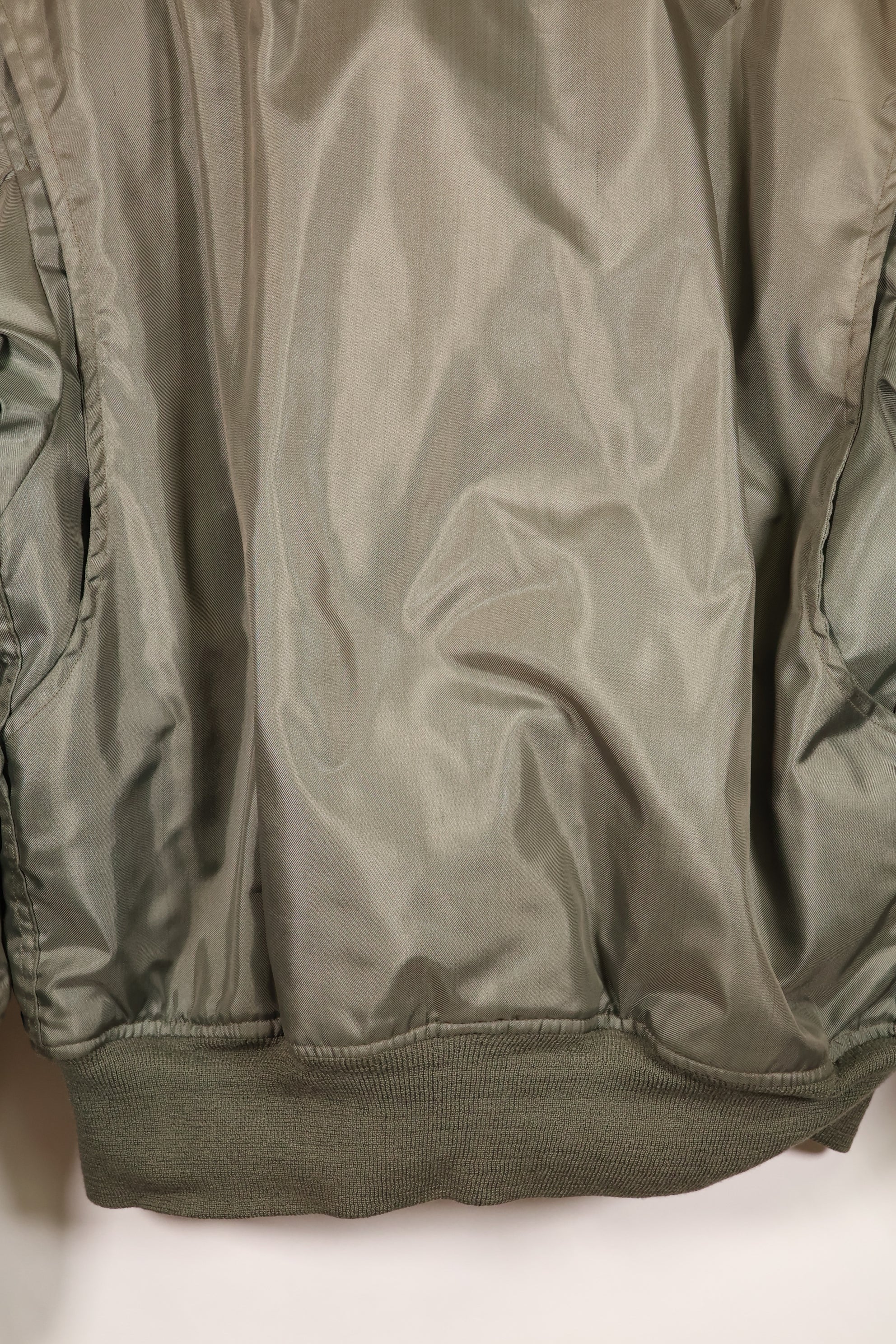 Circa late 1970s Estimated MEDIUM US Navy CWU-45P Flight Jacket Intermediates Used