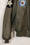 1980 Contract LARGE USS ENTERPRISE UWC-45P Flight Jacket Personalized Custom Used