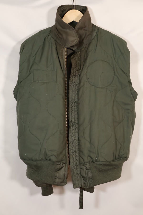1980 Contract LARGE USS ENTERPRISE UWC-45P Flight Jacket Personalized Custom Used