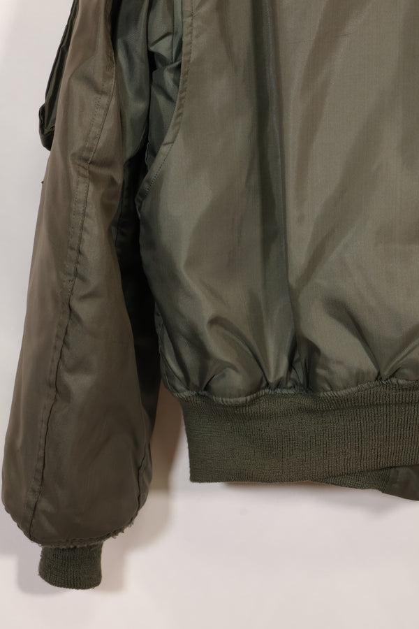 1980 Contract LARGE USS ENTERPRISE UWC-45P Flight Jacket Personalized Custom Used