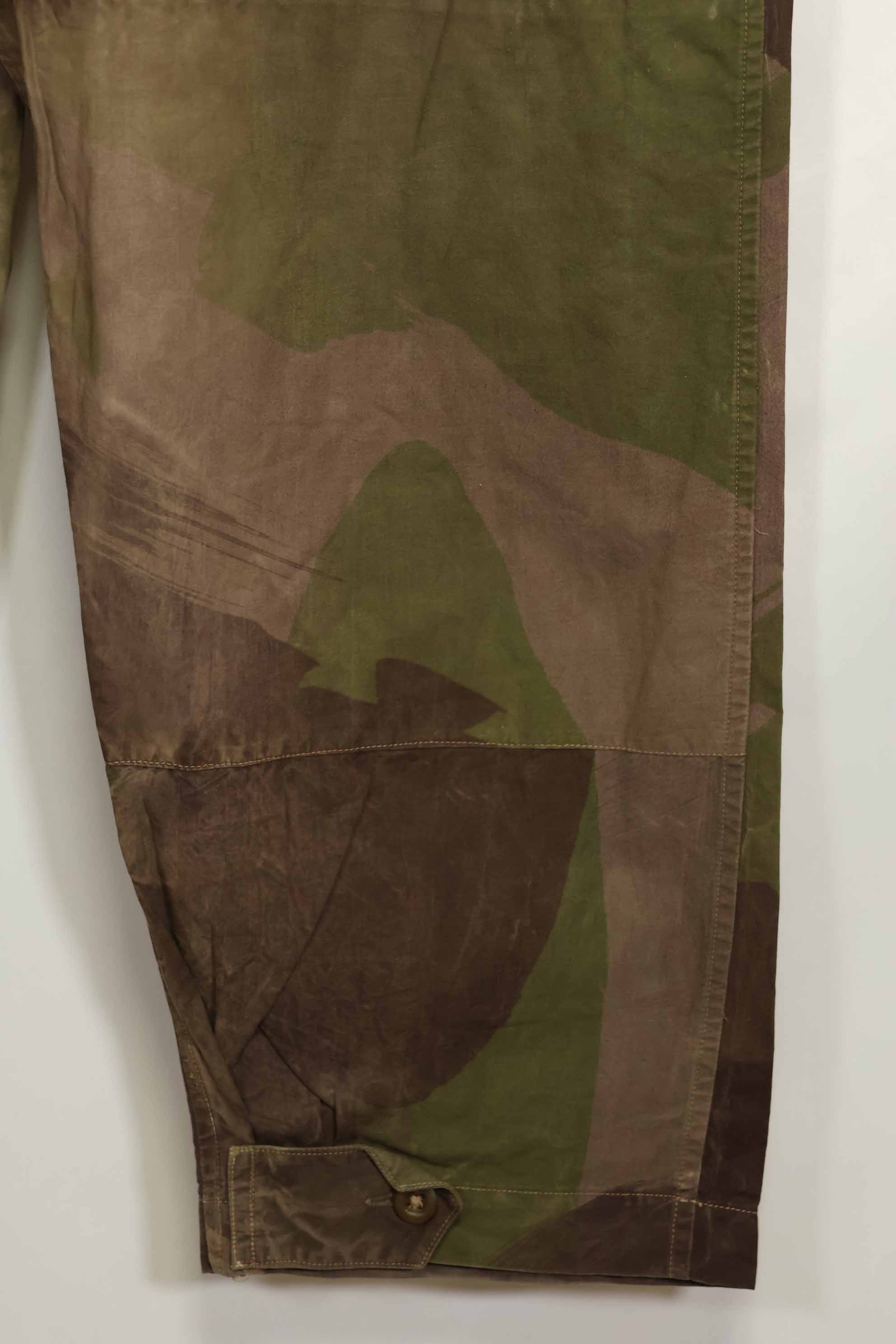 Real British Army SAS Trousers WINDPROOF Camouflage Pants Size Tag 2 Used