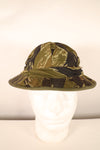 Authentic Fabric: South Vietnamese Marine Corps (VNMC) 3rd Pattern Transition-Period Fabric, Tiger Stripe Boonie Hat Replica