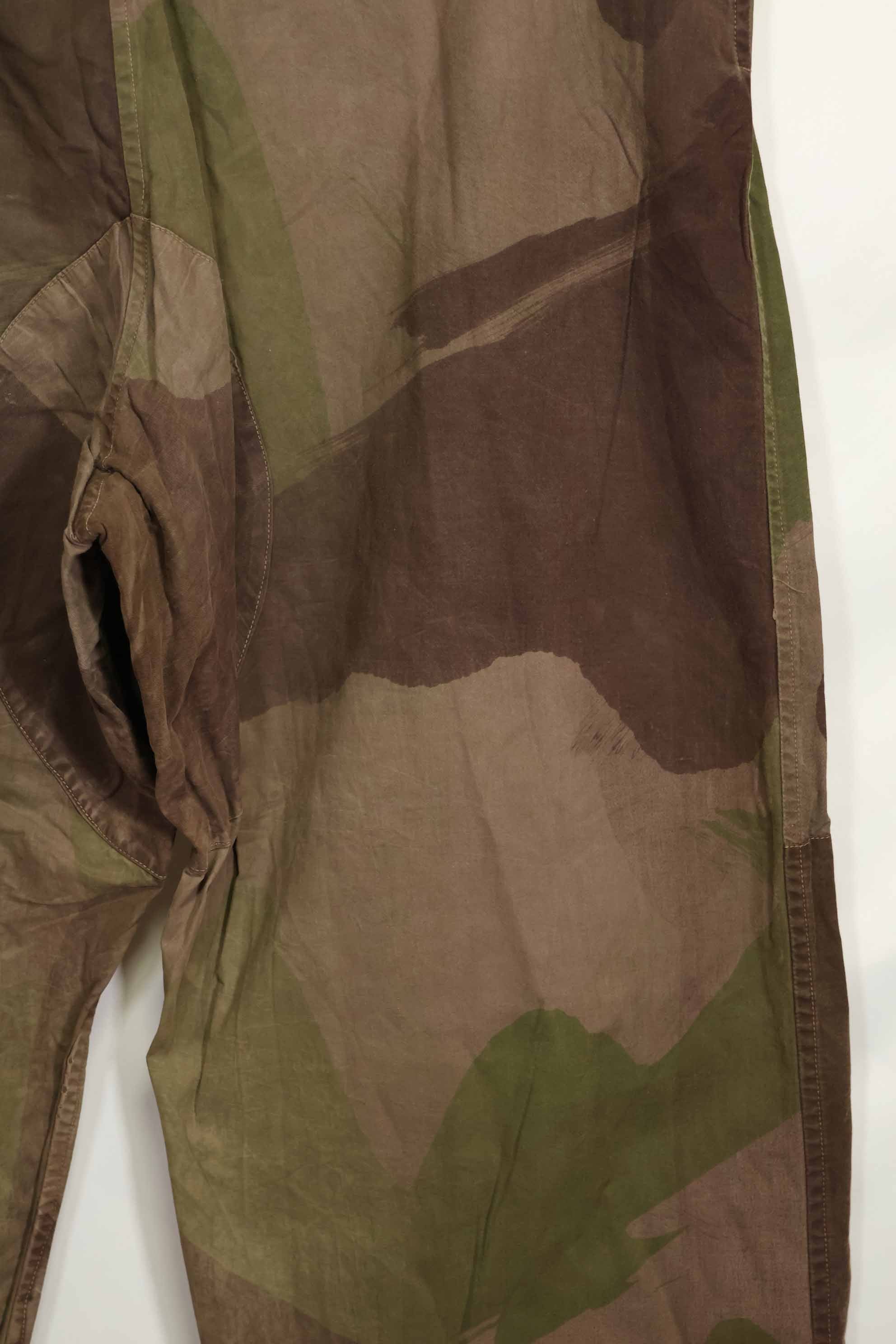 Real British Army SAS Trousers WINDPROOF Camouflage Pants Size Tag 2 Used