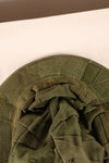 Authentic Fabric: South Vietnamese Marine Corps (VNMC) 3rd Pattern Transition-Period Fabric, Tiger Stripe Boonie Hat Replica