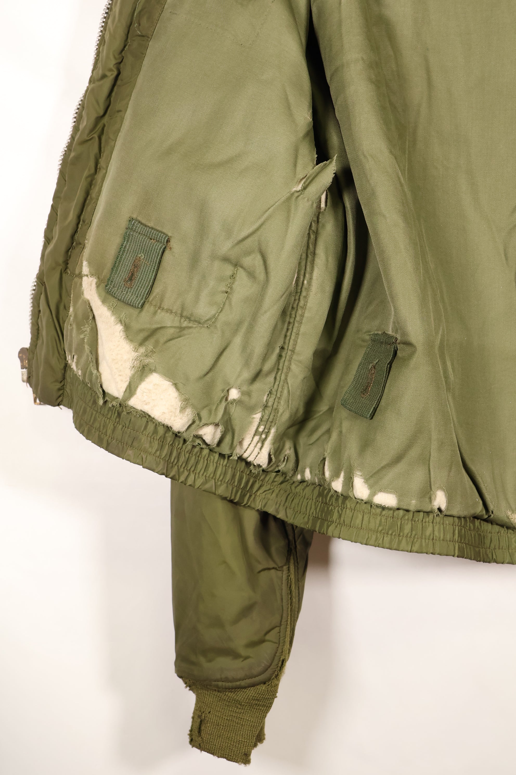 1972年契約　44R　アメリカ海軍　冬季用フライトジャケット　WEPジャケット　中古品