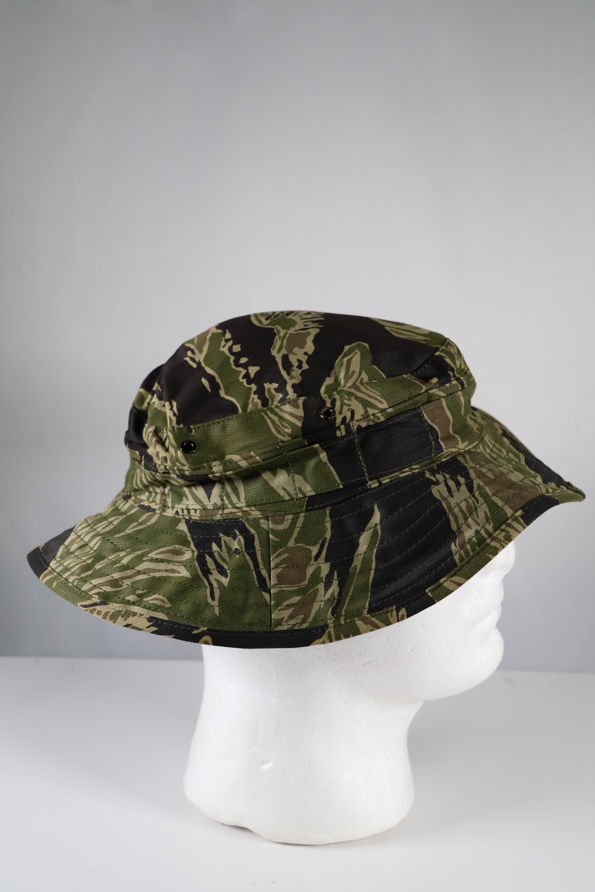Real Okinawa Tiger Tiger Stripe CISO Cut Boonie Hat Almost unused