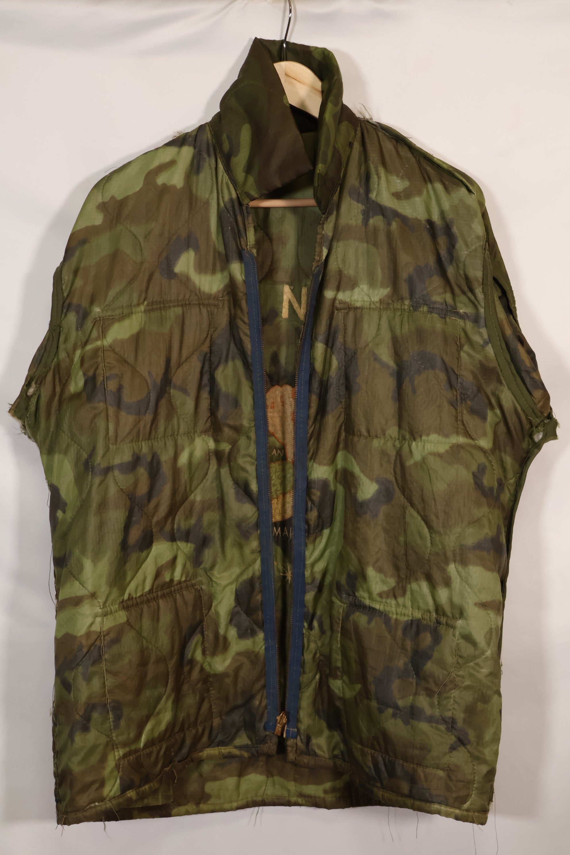 1968-69 large size Vietnam War tour jacket Viet Jean DA NANG used