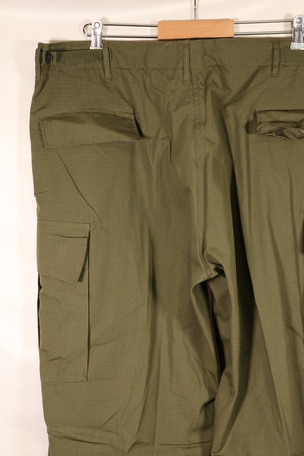1969 Contract X-L-R 4th Model Ripstop Fabric Jungle Fatigue Pants—Virtually Unused