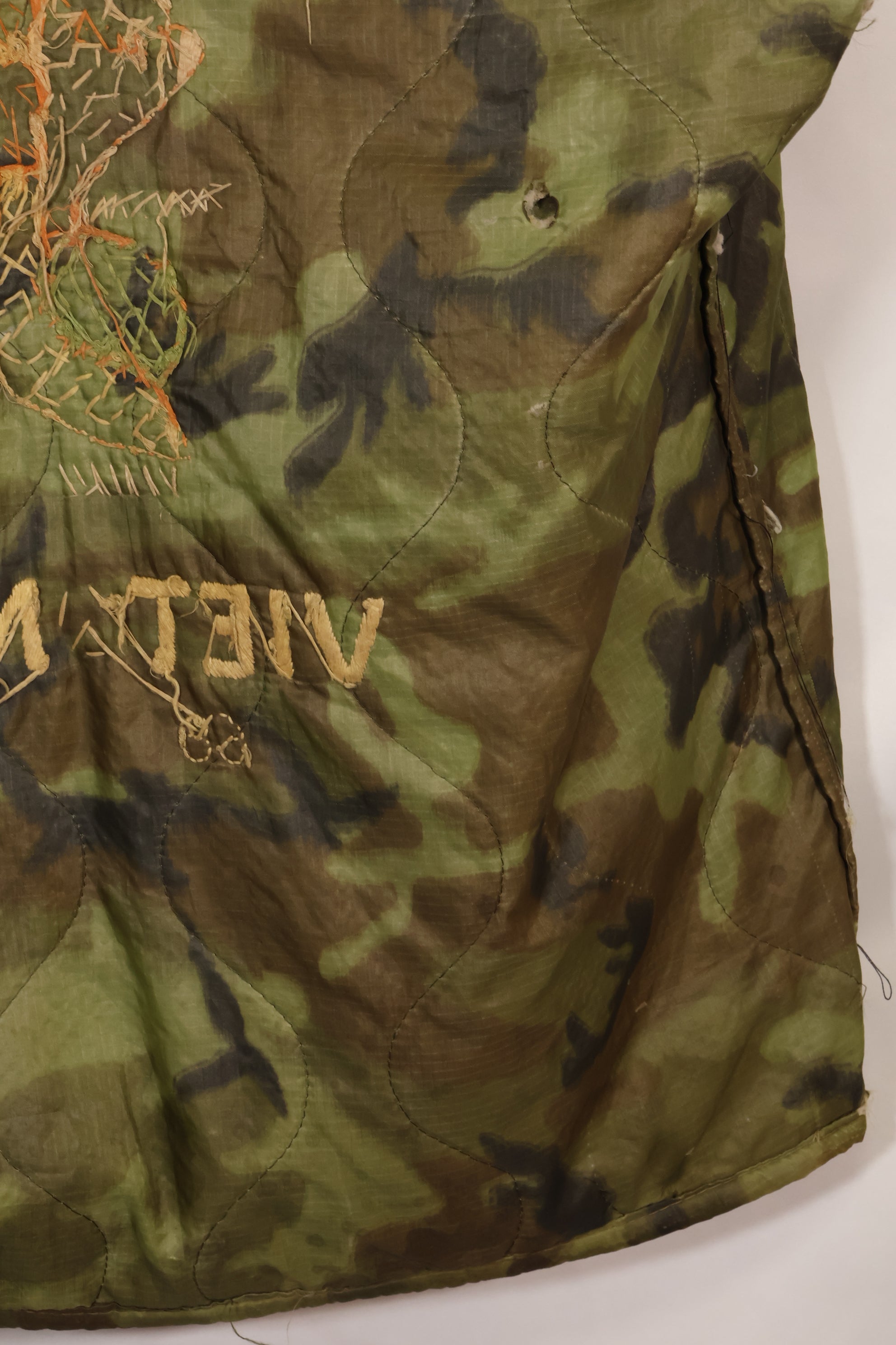 1968-69 large size Vietnam War tour jacket Viet Jean DA NANG used