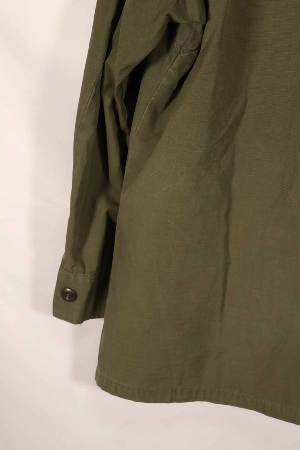 Real 1970 4th Model Jungle Fatigue Jacket M-S with patch marks, used.