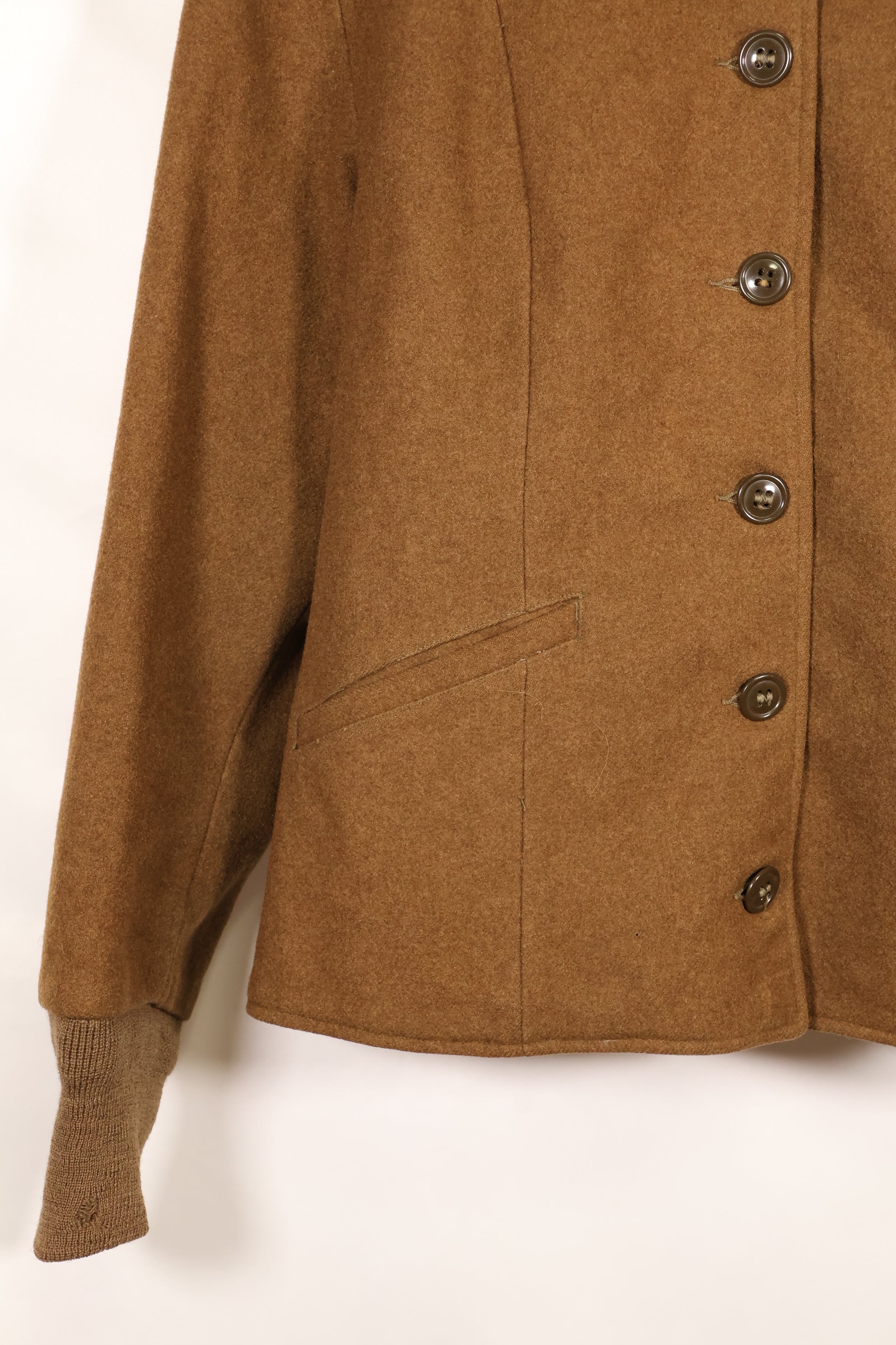 1940s WWII WAC U.S. Army Field Jacket Liner for Female Soldiers Used