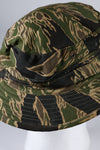 Real Okinawa Tiger Pattern Tiger Stripe Boonie Hat, large size, used.