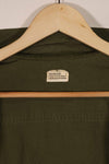 Real 1970 4th Model Jungle Fatigue Jacket M-S with patch marks, used.