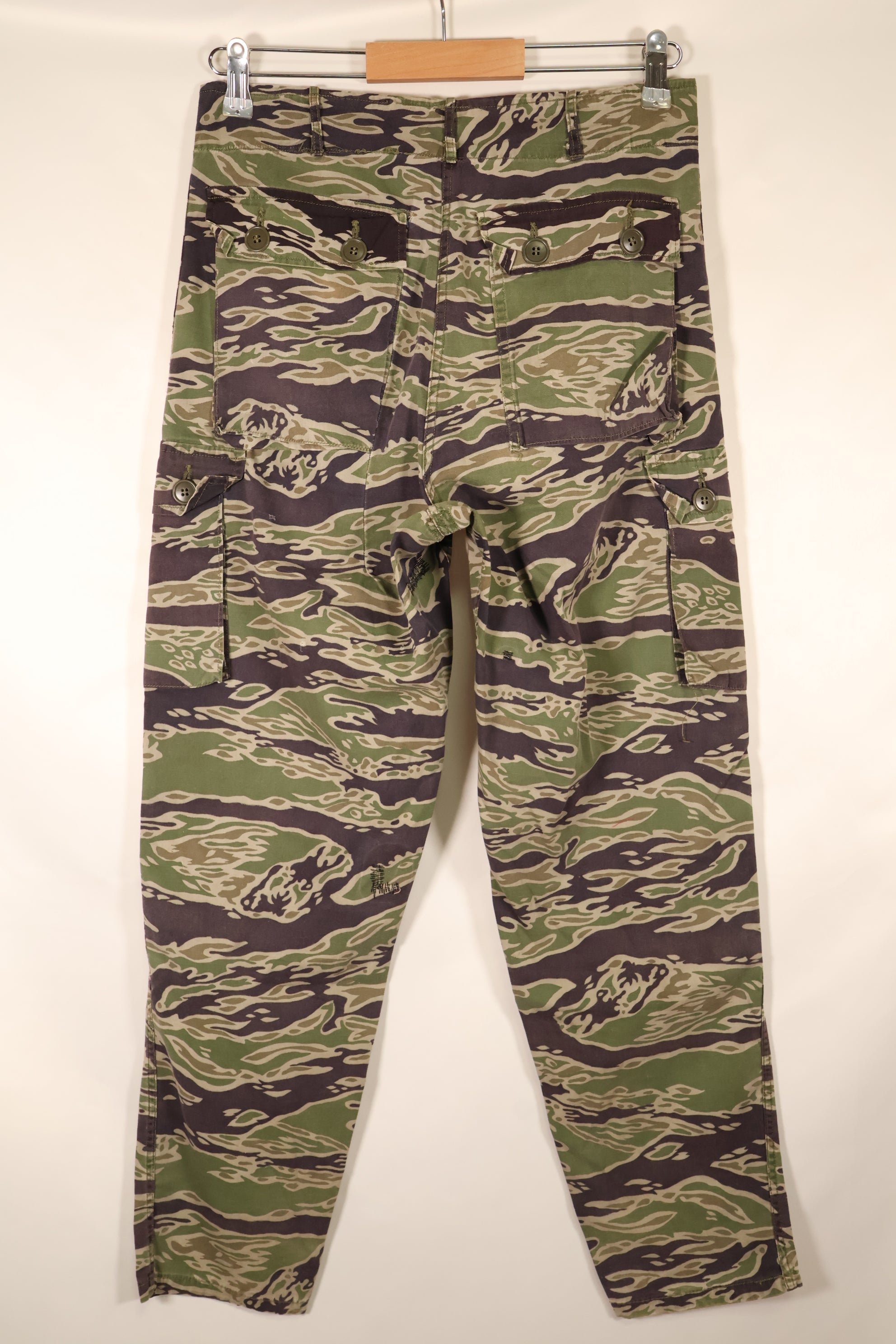 Late 1960s, A-L, Late War Lightweight Pattern, Tiger Stripe Pants, Used