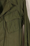 Real 1968 4th Model Jungle Fatigue Jacket, no size tag, used.