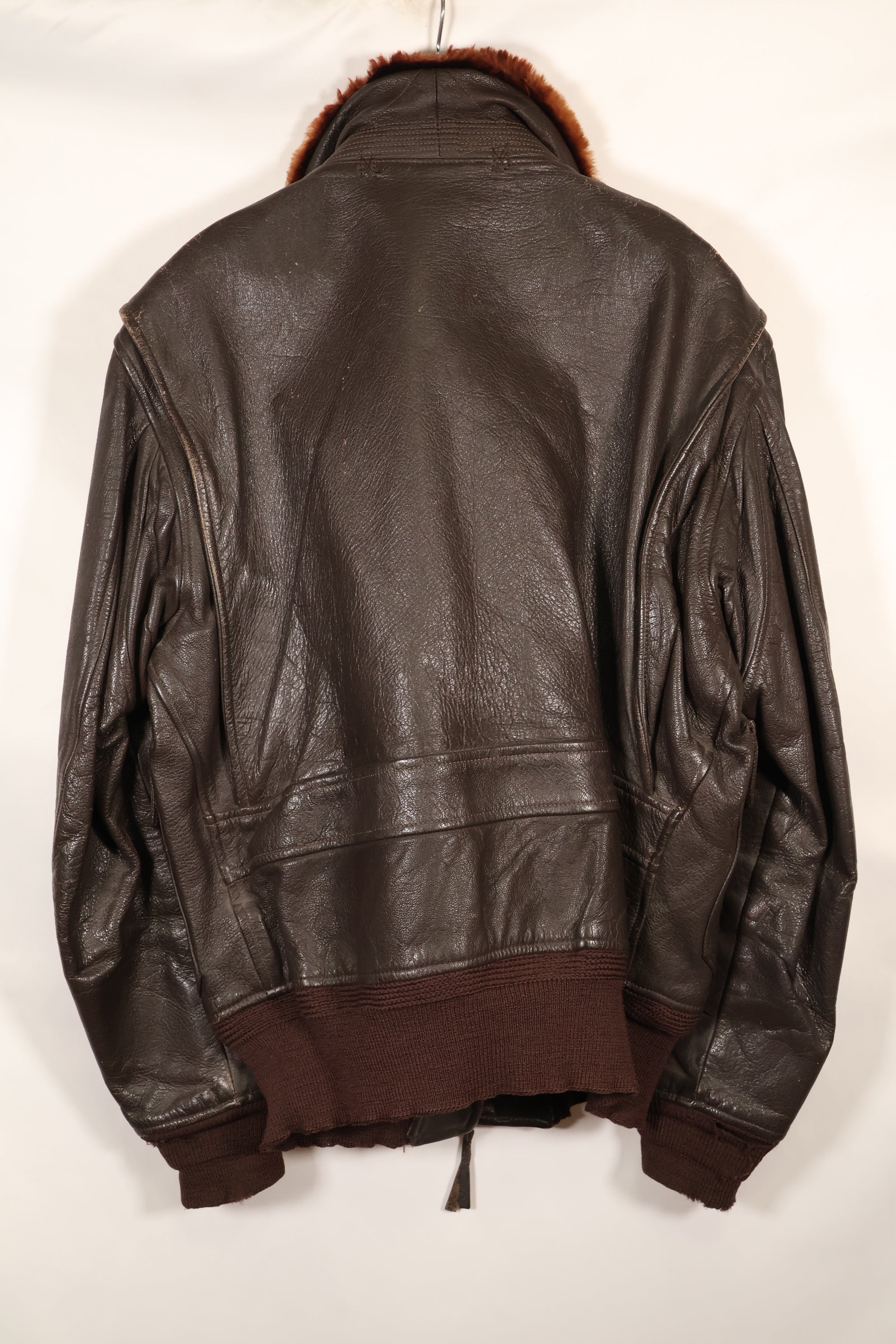 1960年代ロット　サイズ42　アメリカ海軍　G-1　フライトジャケット　Submarine Squadron Sixteen パッチ付き　中古品