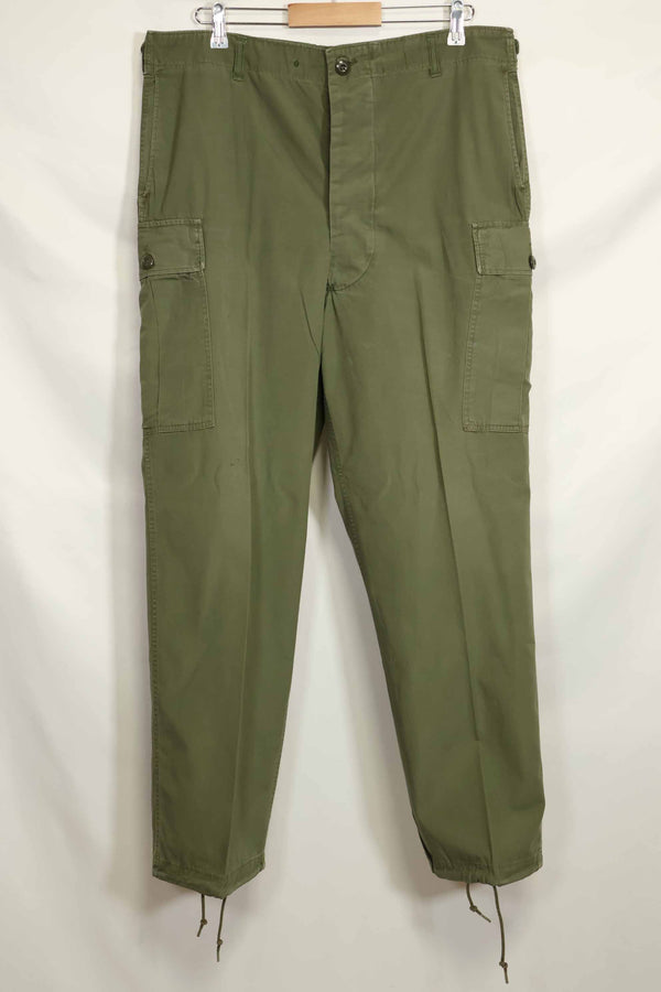 1964 Contract 1st Model Jungle Fatigue Pants L-R Good Condition Used