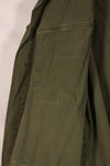 Real 1969 4th Model Jungle Fatigue Jacket, M-R, stained, used.