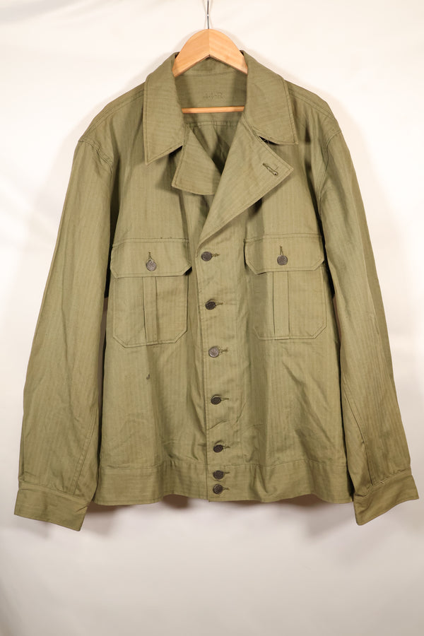 1940s 44R U.S. Army M-41 HBT utility jacket, almost unused.