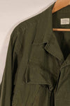 Real 1969 4th Model Jungle Fatigue Jacket with M-R 25th Infantry Division patch, used.