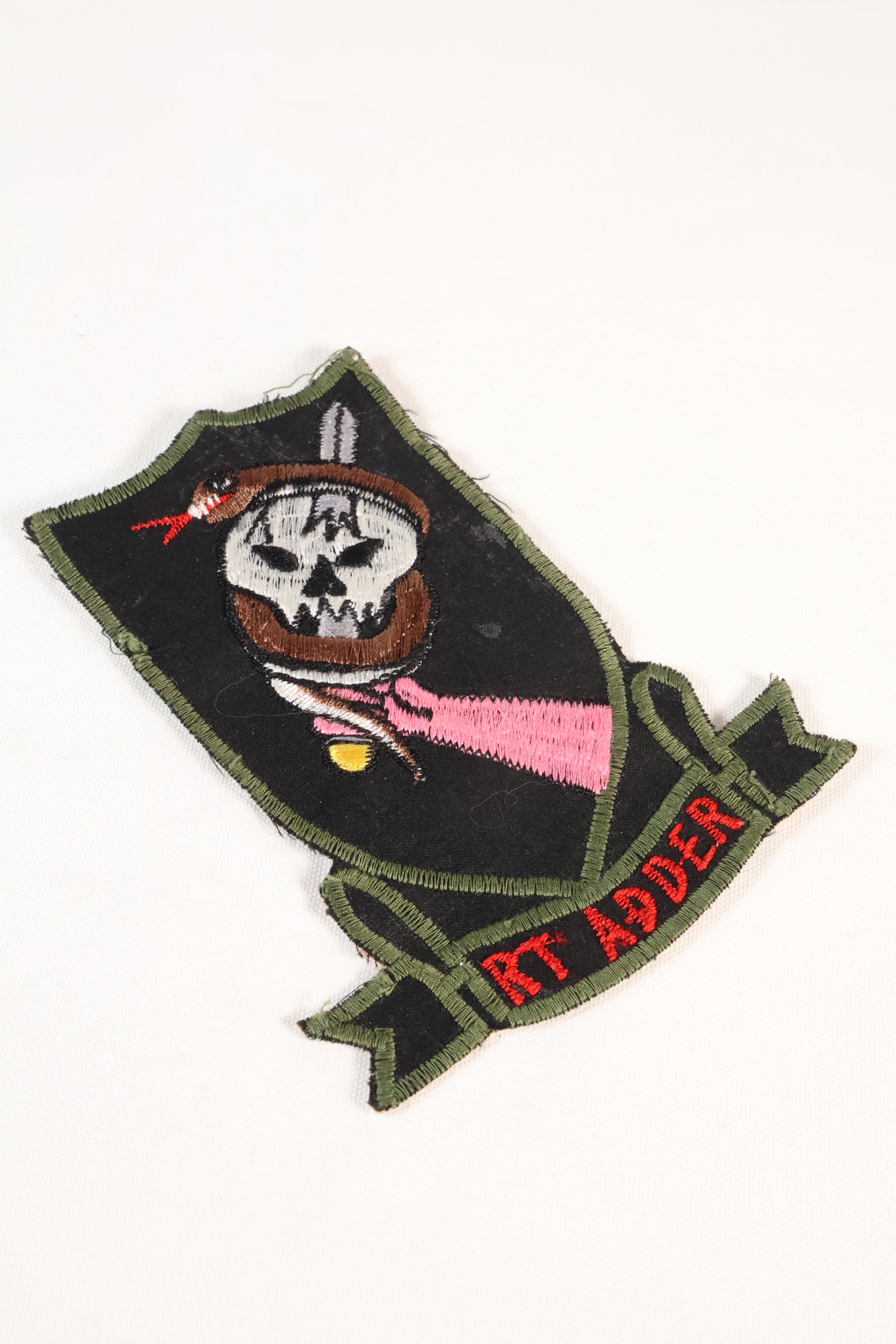 Macv Sog Rtpatch February 1969 1st Generation MACV SOG RT ADDER Recon Team Patch