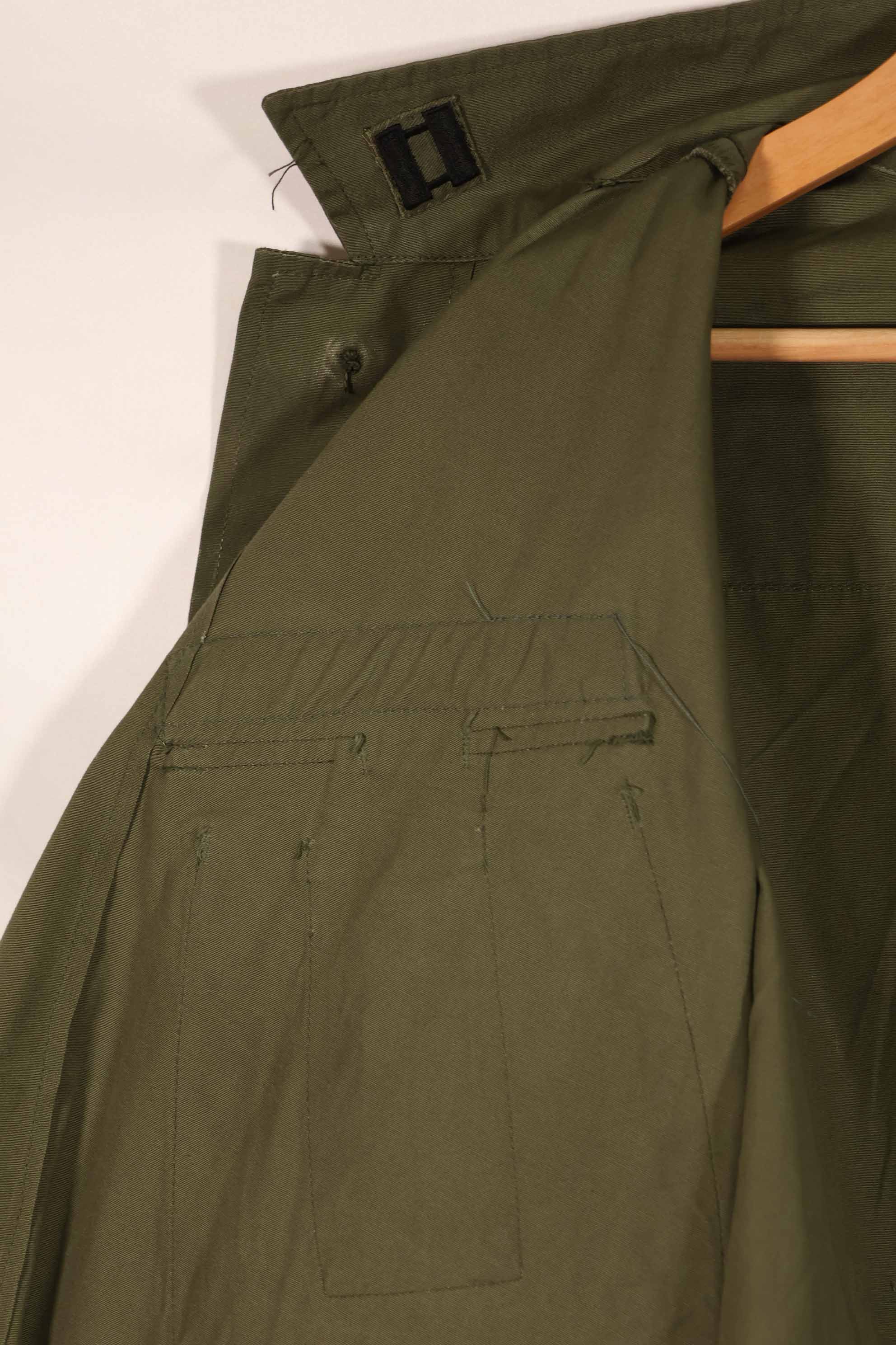 Real 1966-1967 3rd Model Jungle Fatigue Jacket L-R, almost unused.