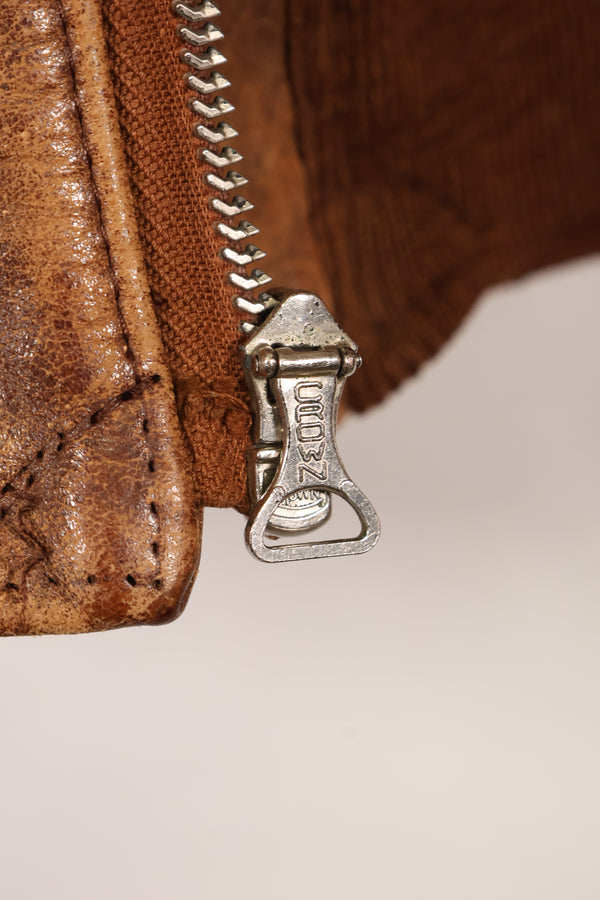 1940s size 42 USAAF A-2 flight jacket Rough Wear Clothing Co. used