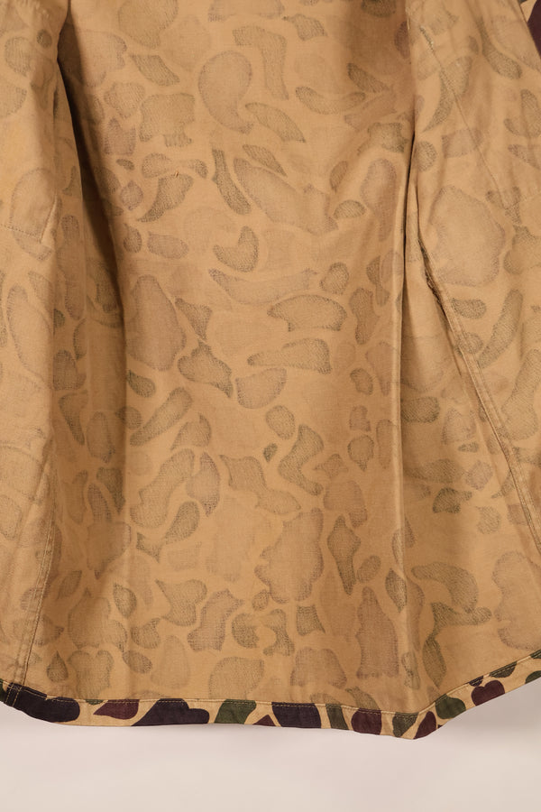 Early 1960s, Grade A-M, CIDG, Beogam Camouflage, Aisan Cut, Shirt, Locally Made, Frog Skin Camouflage, Used