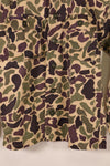 Early 1960s, A-M Equivalent, CIDG, Beogam Camouflage, Asian Cut, Shirt, Locally Made, Frog Skin Camouflage, Used