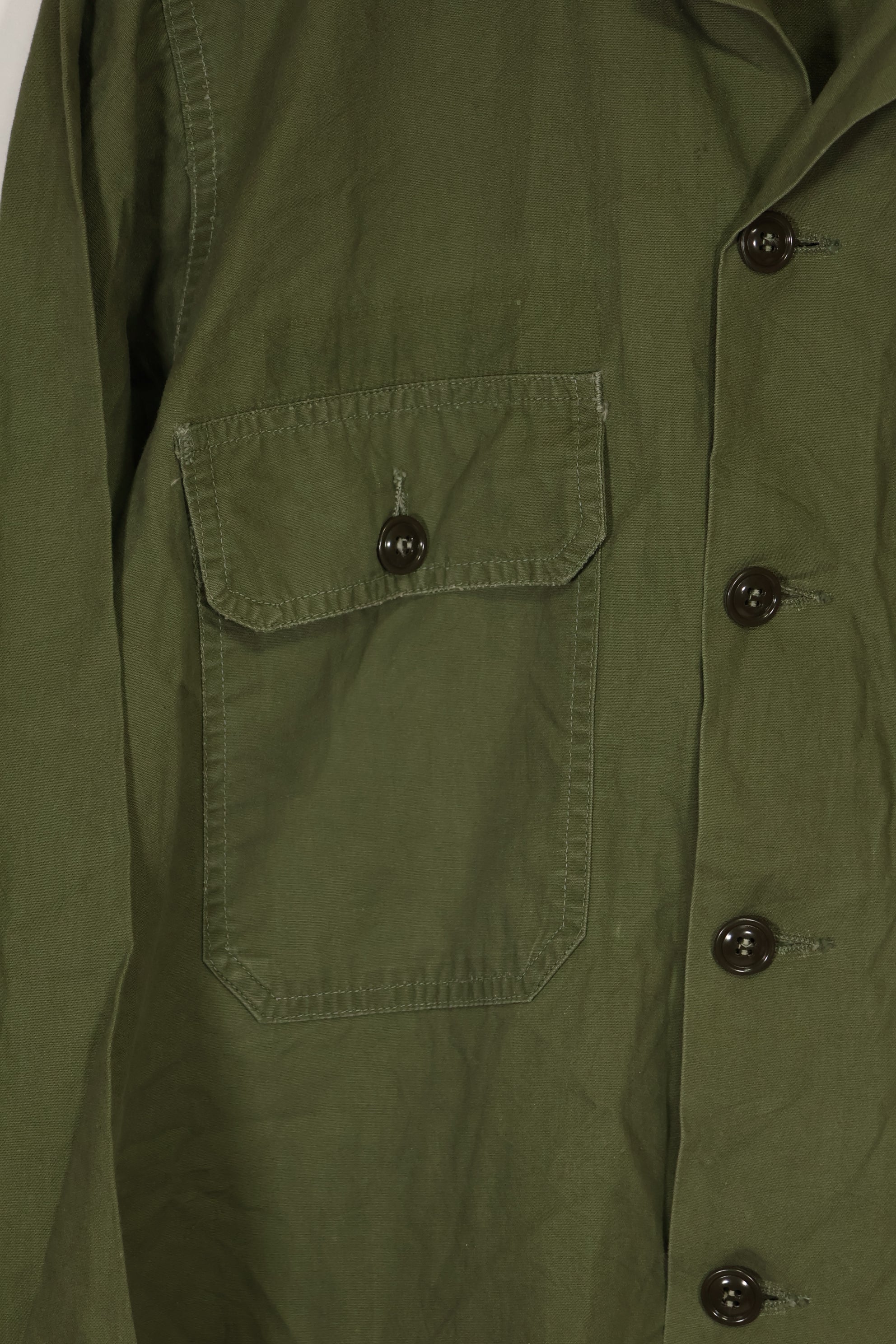 Real Poplin OG-107 utility shirt, used, no size tag.