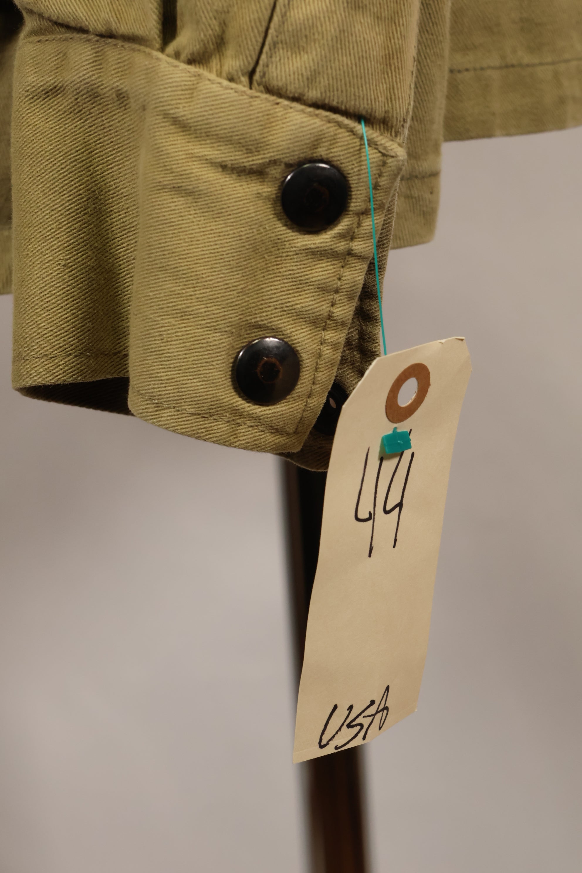 Movie Costume 42R Movie Private Ryan US Army M42 Jump Jacket Used B