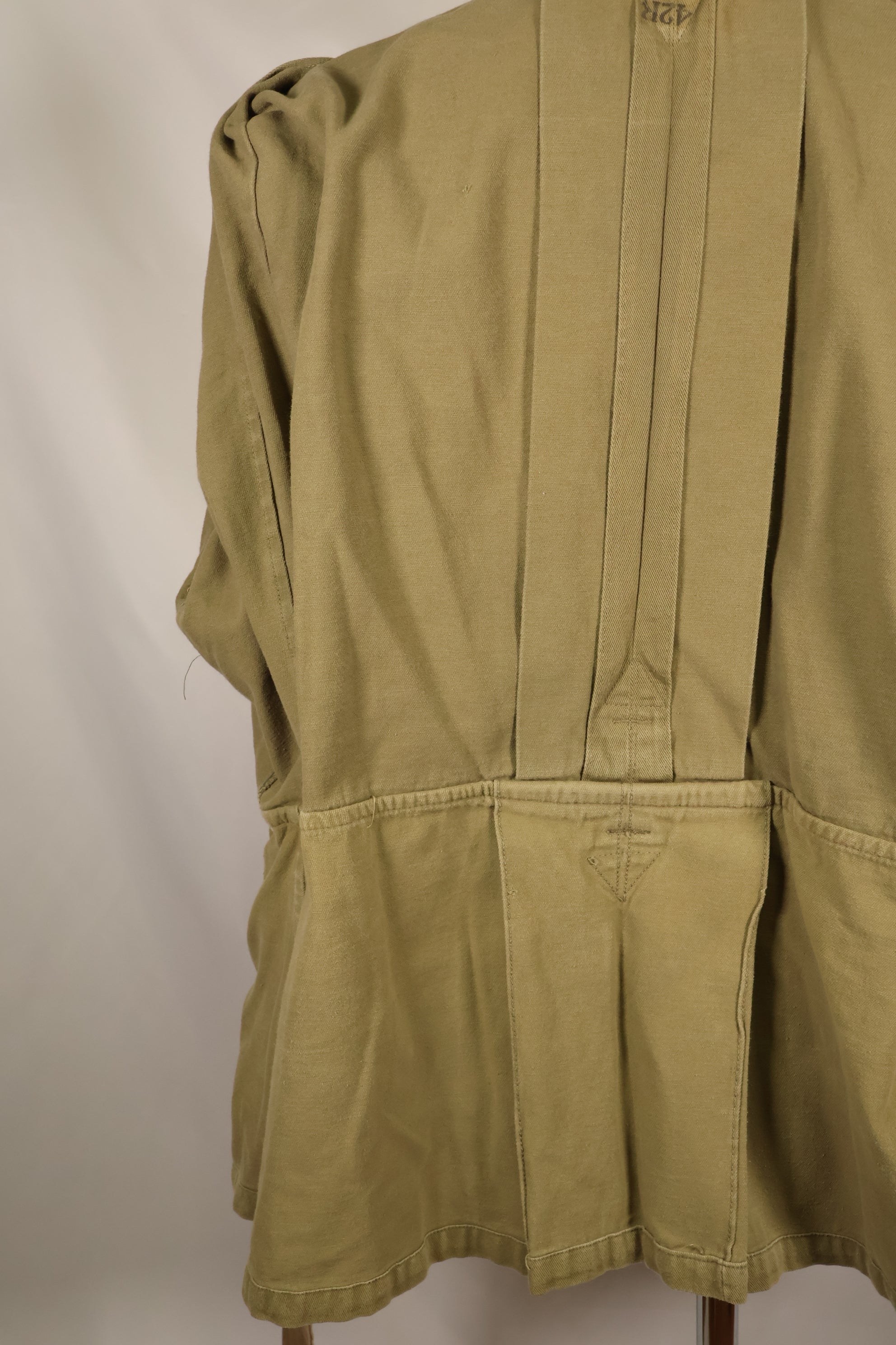 Movie Costume 42R Movie Private Ryan US Army M42 Jump Jacket Used B