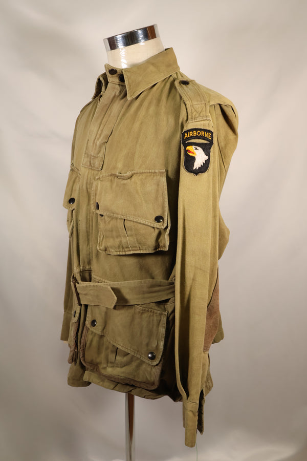 Movie Costume 44R Movie Private Ryan US Army M42 Jump Jacket Used