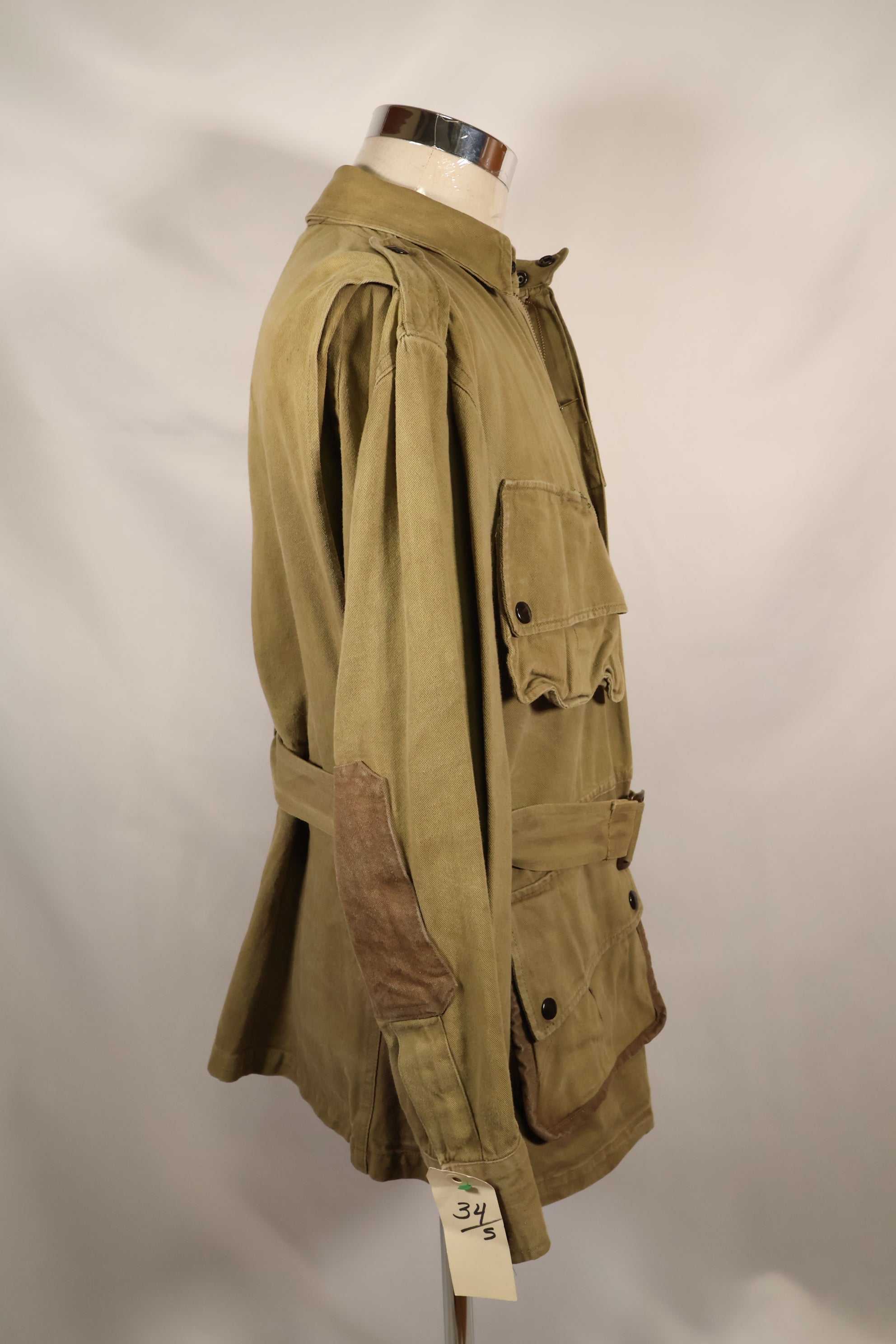 Movie Costume 44R Movie Private Ryan US Army M42 Jump Jacket Used