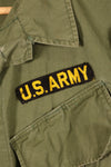 Contract item from around 1967—M-S 3rd Model Jungle Fatigue Jacket with patch (added later)—Used