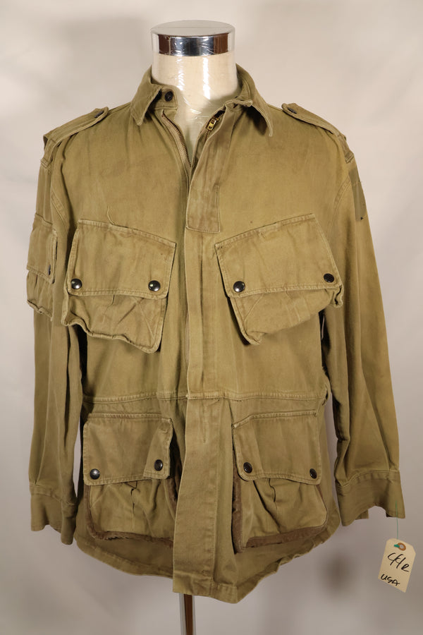 Movie Costume 44R Movie Private Ryan US Army M42 Jump Jacket Used B