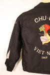 1967, Children kids, Souvenir, Vietnam War, Tour Jacket, CHU-LAI, Viet Cong, Used