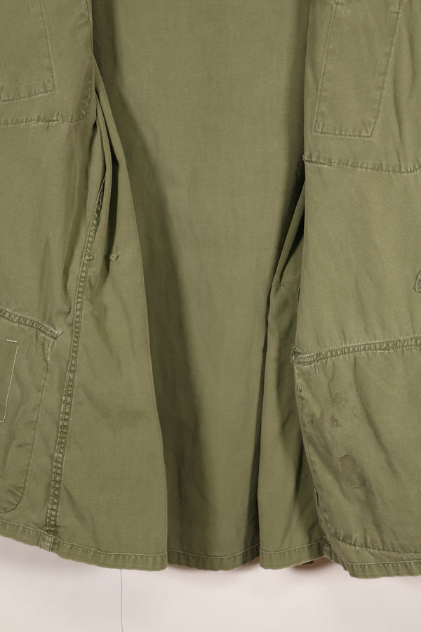 Circa 1965 M-S FEC Contract Made in Japan 2nd Model Jungle Fatigue Jacket Short Sleeve Custom Used
